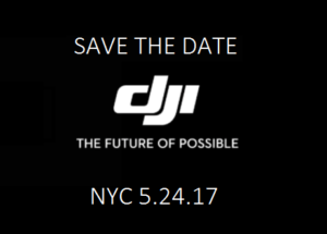 DJI Media Event Scheduled For May 24th.  Will DJI release another drone?