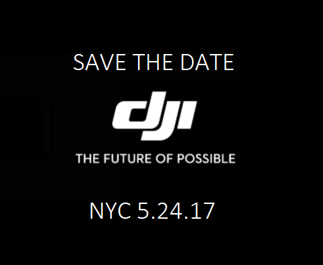 DJI Media Event Scheduled For May 24th.  Will DJI release another drone?